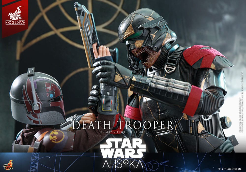 Star Wars Ahsoka Death Trooper Action Figure 1/6 Hot Toys Exclusive 31 cm