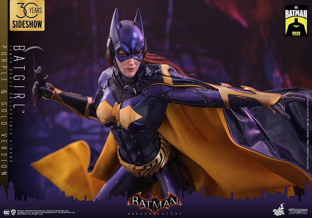 Batman Arkham Knight Batgirl (Purple and Gold Version) 1/6 Action Figure 30 cm - Hot Toys