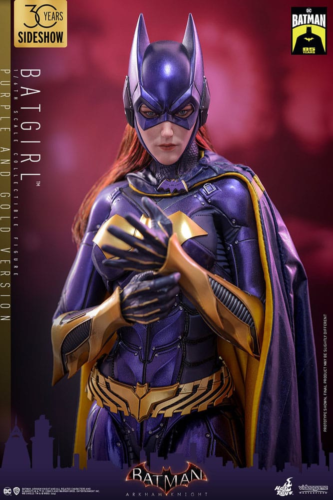 Batman Arkham Knight Batgirl (Purple and Gold Version) 1/6 Action Figure 30 cm - Hot Toys