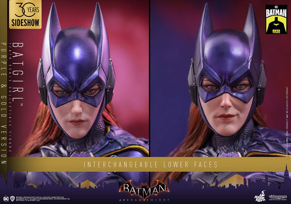 Batman Arkham Knight Batgirl (Purple and Gold Version) 1/6 Action Figure 30 cm - Hot Toys