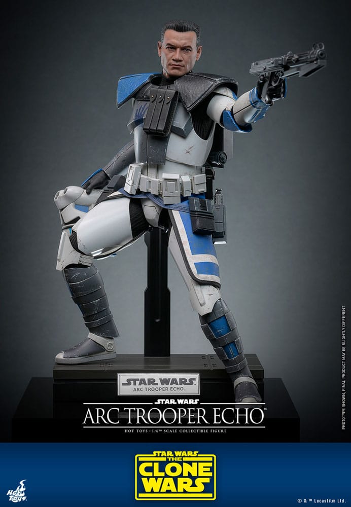 Star Wars: The Clone Wars – Action Figure 1/6 ARC Trooper Echo 30 cm Hot Toys