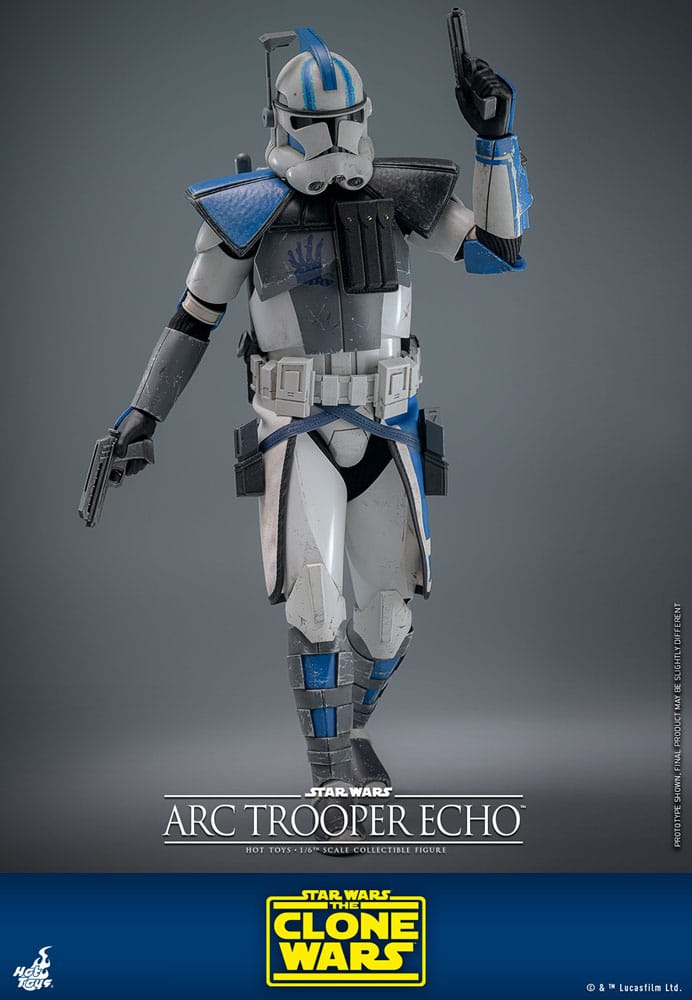 Star Wars: The Clone Wars – Action Figure 1/6 ARC Trooper Echo 30 cm Hot Toys