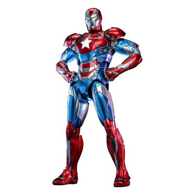 Marvel Comics Iron Patriot 1/6 Diecast Action Figure – Hot Toys Exclusive 32 cm