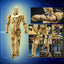 Iron Man Mark III (Gold Color Version) Action Figure 1/6 Diecast Hot Toys Exclusive 33 cm