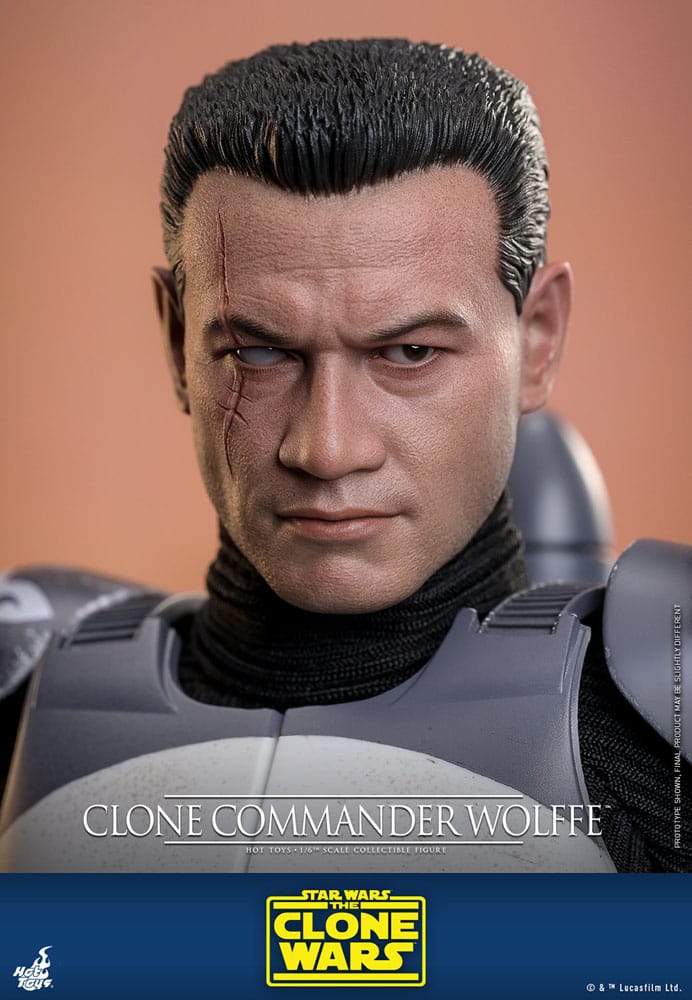 Star Wars: The Clone Wars – Action Figure 1/6 Clone Commander Wolffe 30 cm Hot Toys