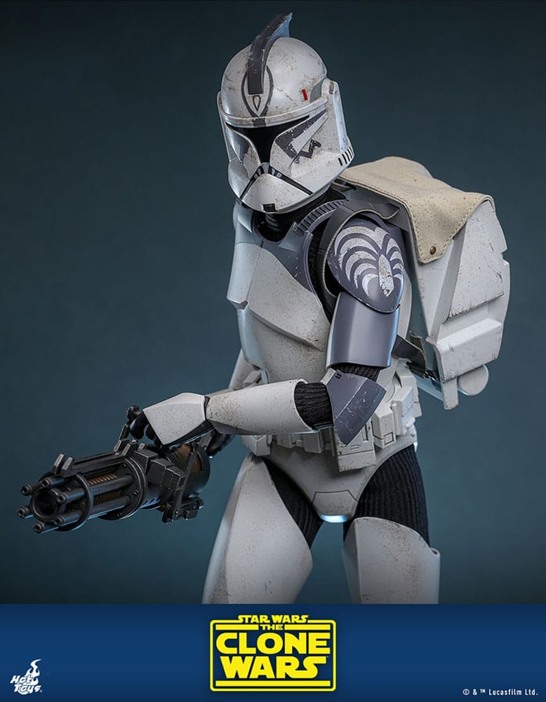 Star Wars The Clone Wars Action Figure 1/6 104th Battalion Wolfpack Clone Trooper Deluxe Version 30 cm Hot Toys