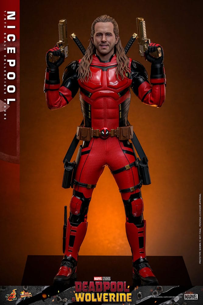 Deadpool & Wolverine Nicepool Action Figure 1/6 Hot Toys 30 cm