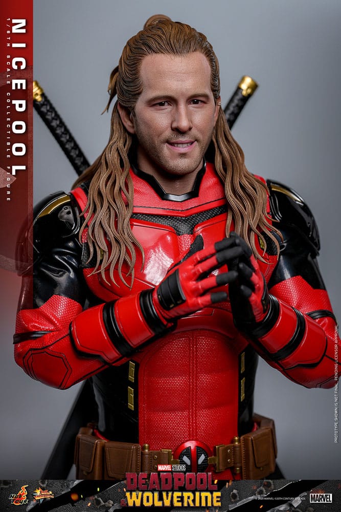 Deadpool & Wolverine Nicepool Action Figure 1/6 Hot Toys 30 cm