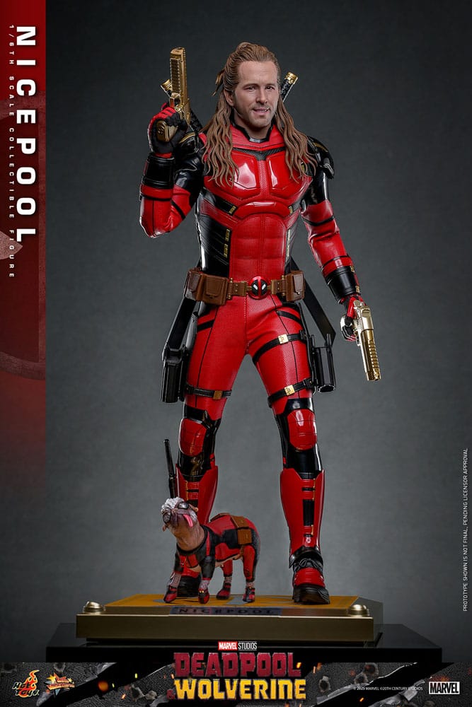 Deadpool & Wolverine Nicepool Action Figure 1/6 Hot Toys 30 cm