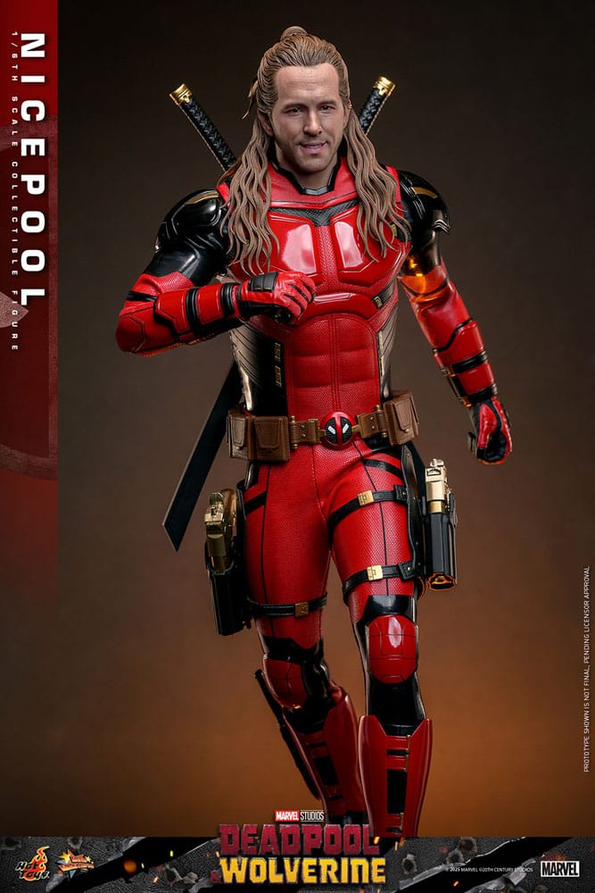 Deadpool & Wolverine Nicepool Action Figure 1/6 Hot Toys 30 cm