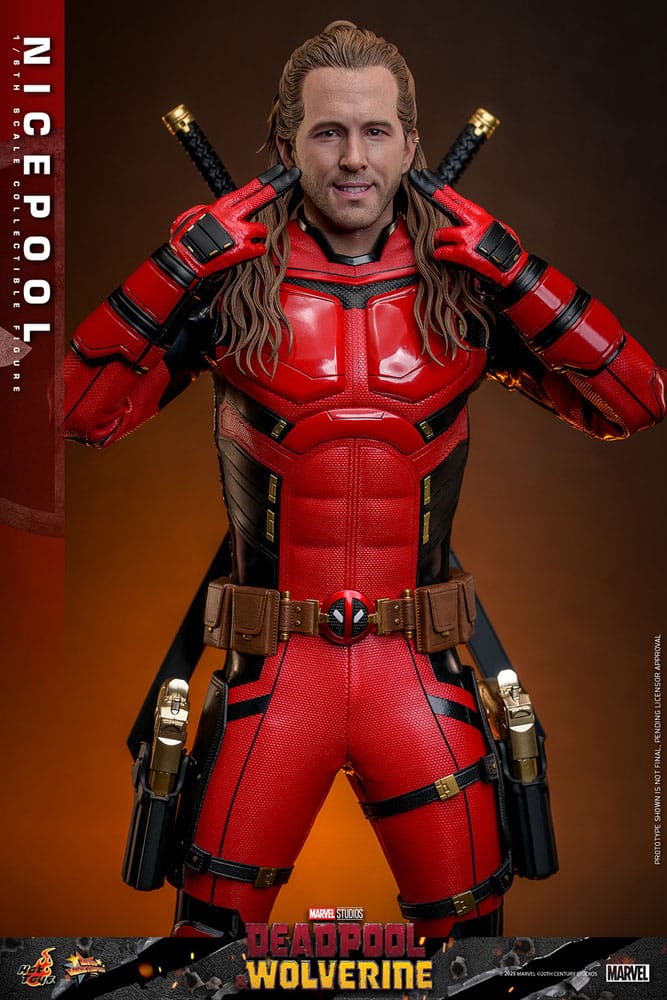 Deadpool & Wolverine Nicepool Action Figure 1/6 Hot Toys 30 cm