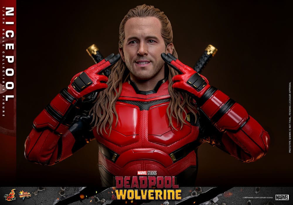 Deadpool & Wolverine Nicepool Action Figure 1/6 Hot Toys 30 cm