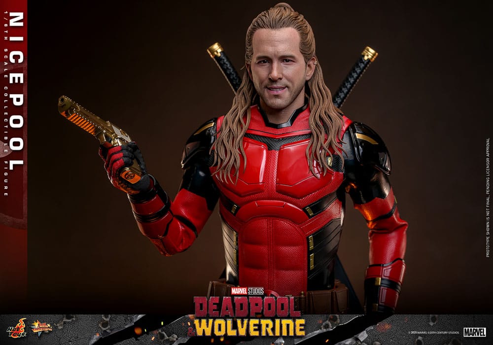 Deadpool & Wolverine Nicepool Action Figure 1/6 Hot Toys 30 cm