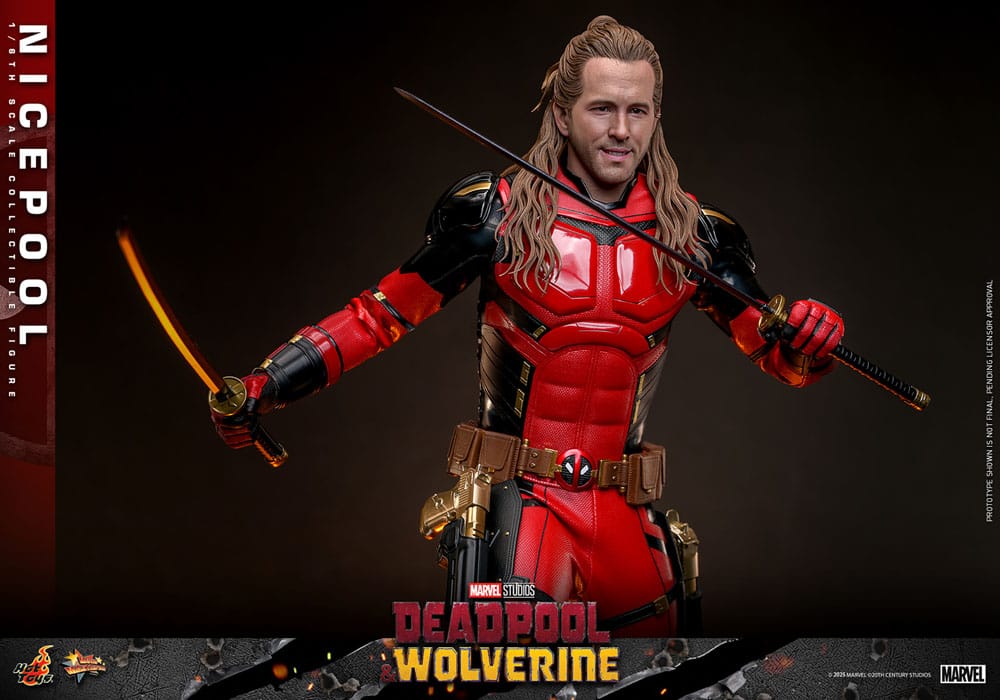 Deadpool & Wolverine Nicepool Action Figure 1/6 Hot Toys 30 cm
