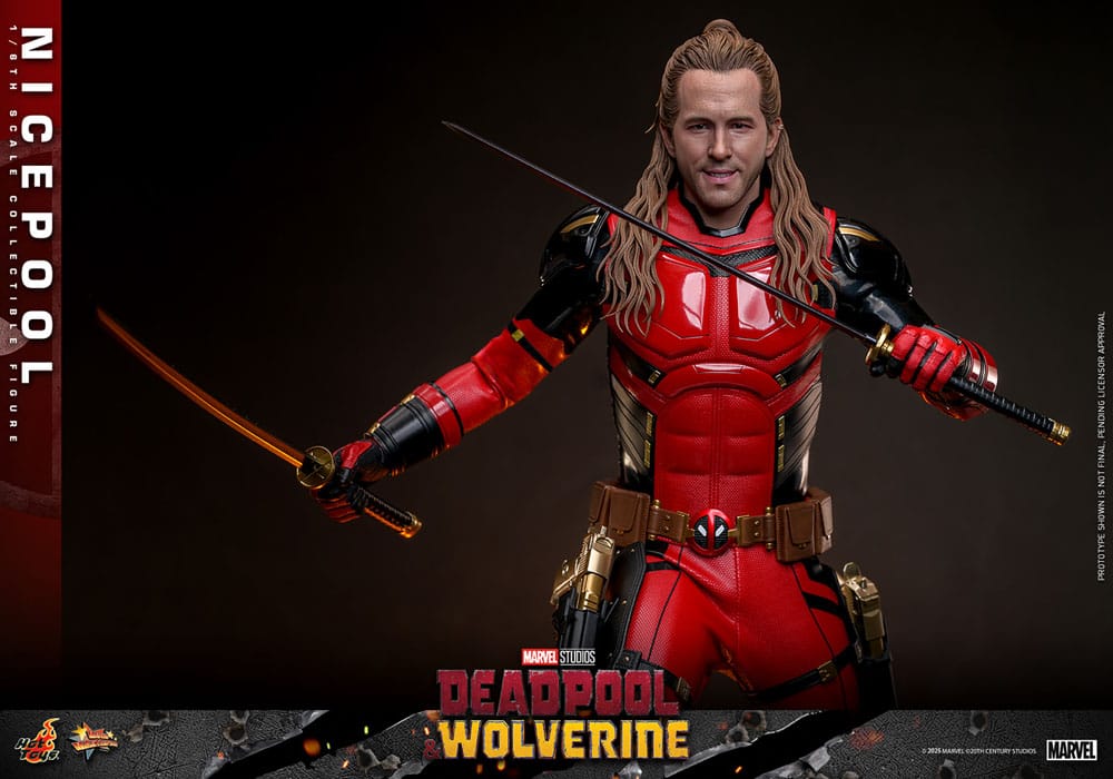 Deadpool & Wolverine Nicepool Action Figure 1/6 Hot Toys 30 cm