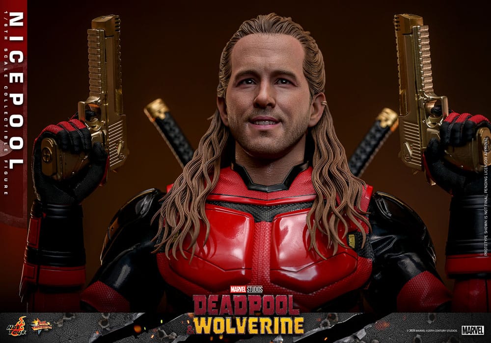 Deadpool & Wolverine Nicepool Action Figure 1/6 Hot Toys 30 cm