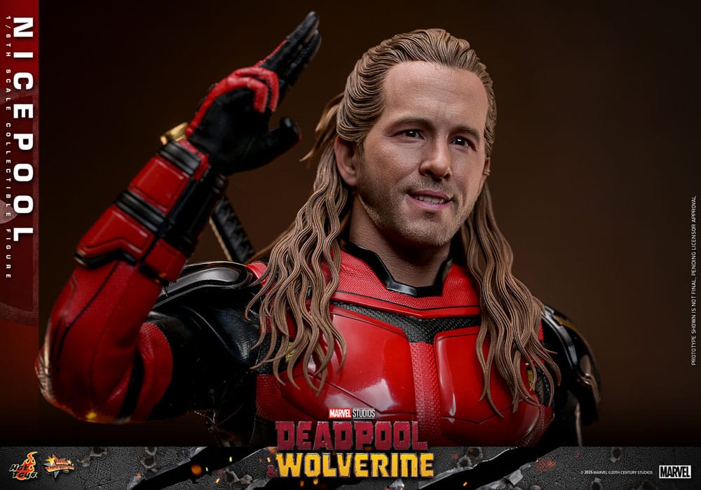 Deadpool & Wolverine Nicepool Action Figure 1/6 Hot Toys 30 cm