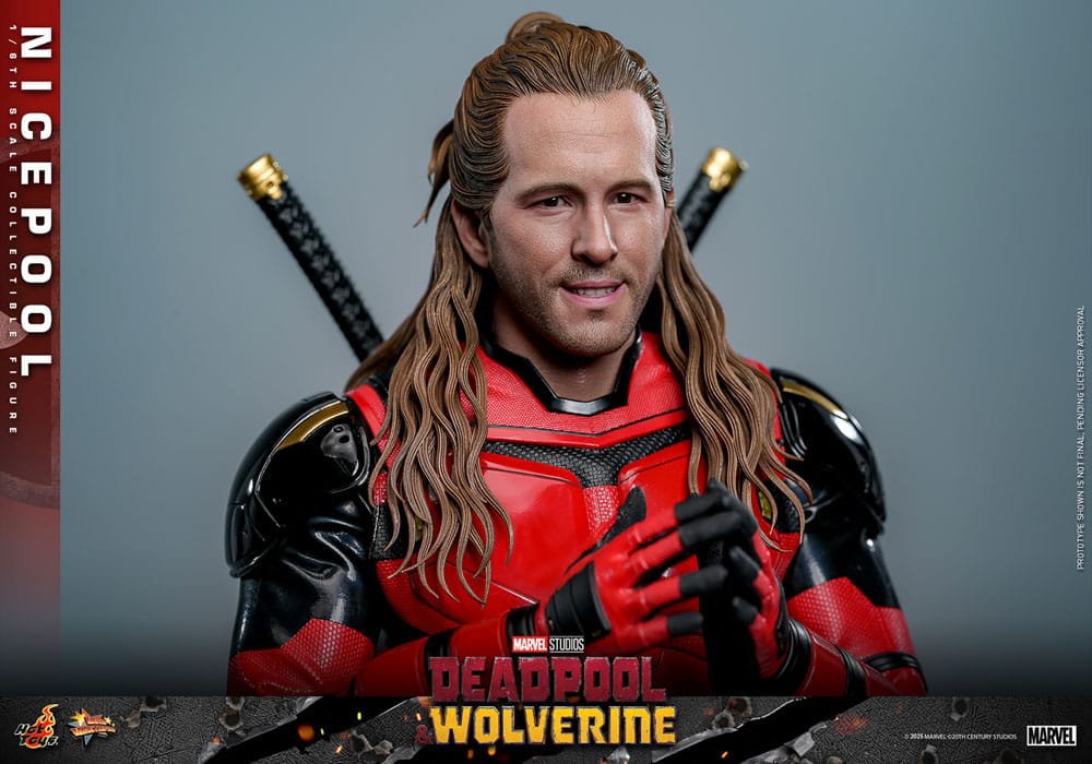 Deadpool & Wolverine Nicepool Action Figure 1/6 Hot Toys 30 cm