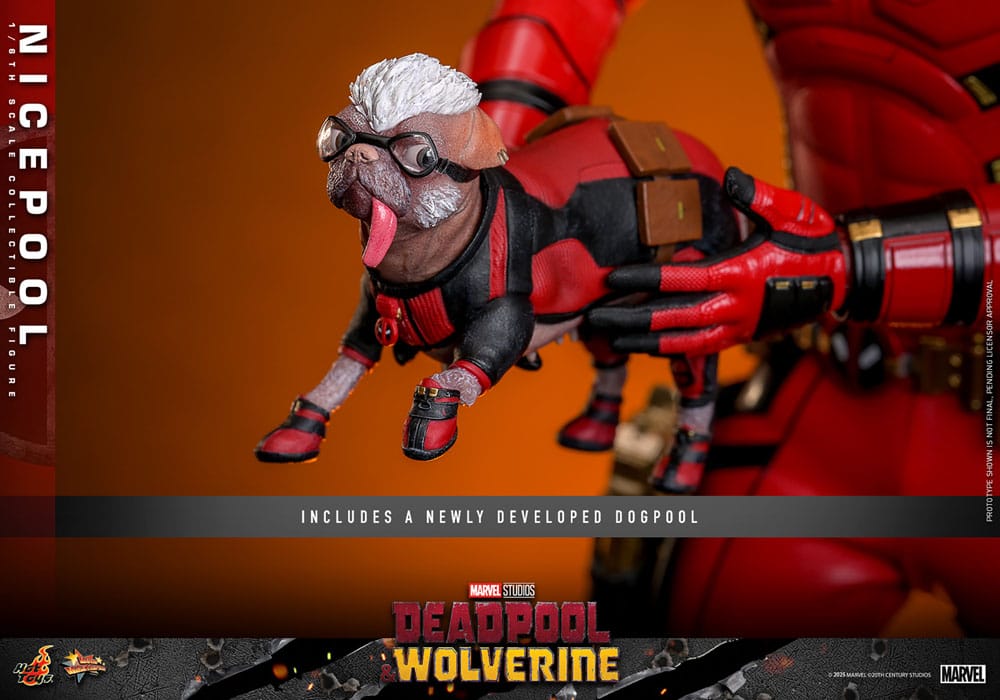 Deadpool & Wolverine Nicepool Action Figure 1/6 Hot Toys 30 cm
