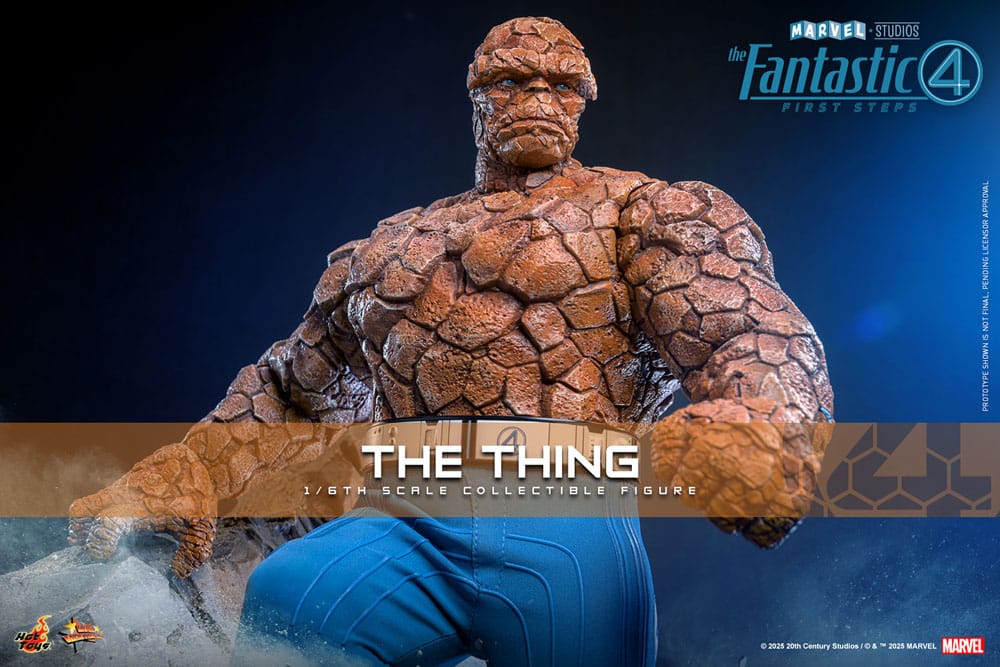 The Fantastic Four: First Steps Action Figure 1/6 La Cosa 31 cm Hot Toys