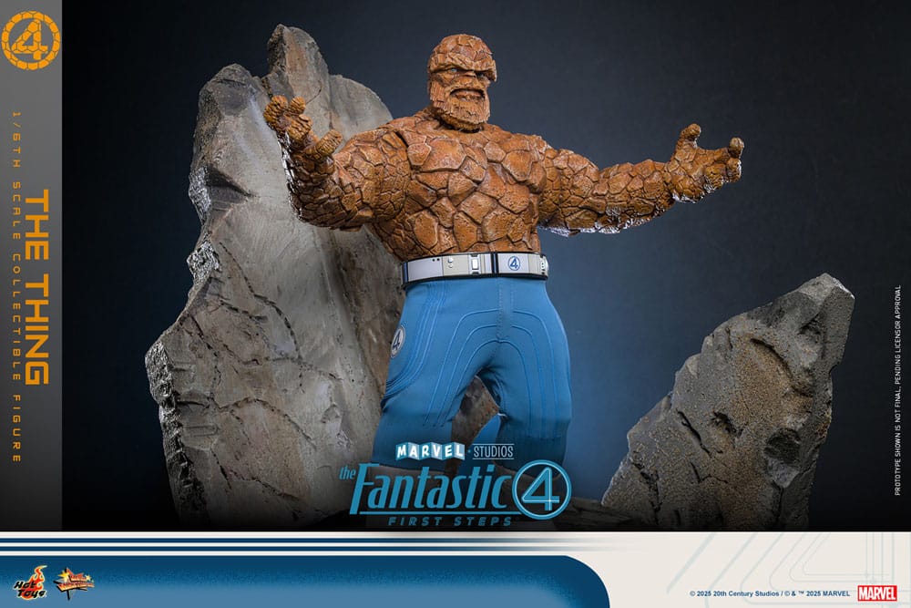 The Fantastic Four: First Steps Action Figure 1/6 La Cosa 31 cm Hot Toys