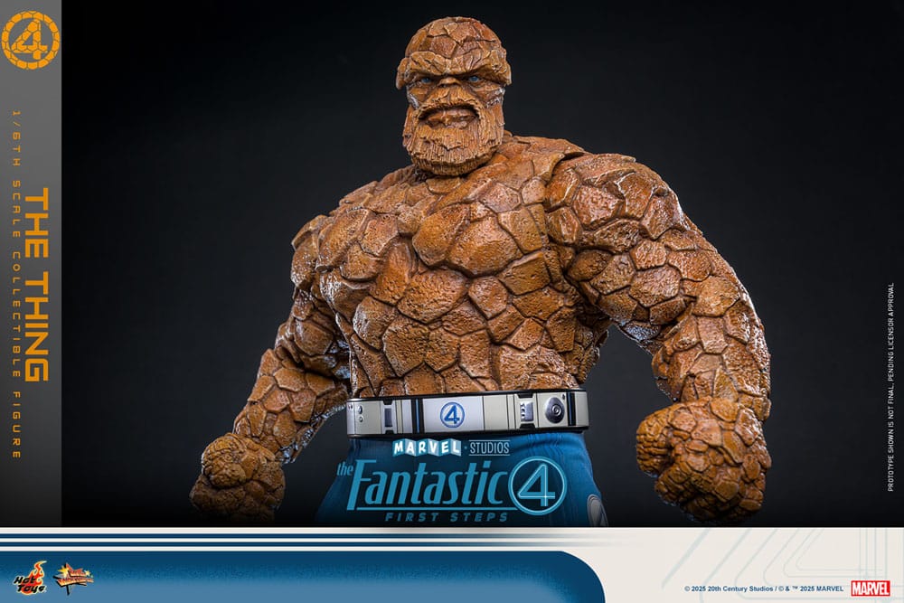 The Fantastic Four: First Steps Action Figure 1/6 La Cosa 31 cm Hot Toys