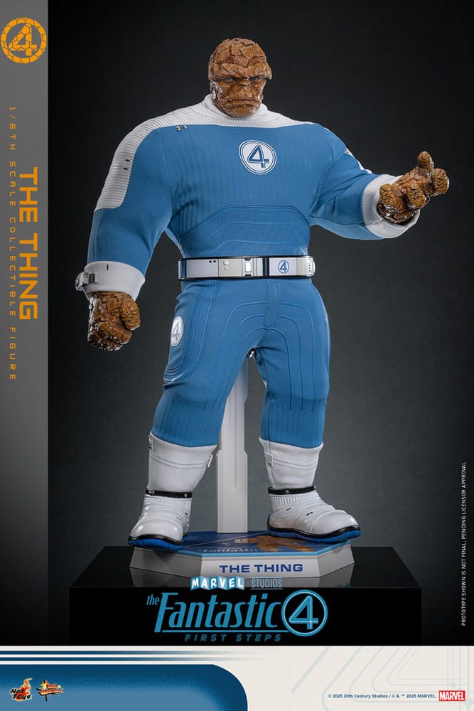 The Fantastic Four: First Steps Action Figure 1/6 La Cosa 31 cm Hot Toys