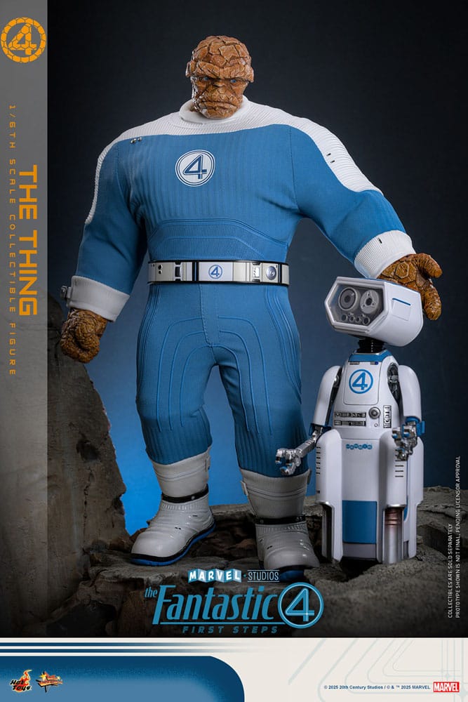 The Fantastic Four: First Steps Action Figure 1/6 La Cosa 31 cm Hot Toys