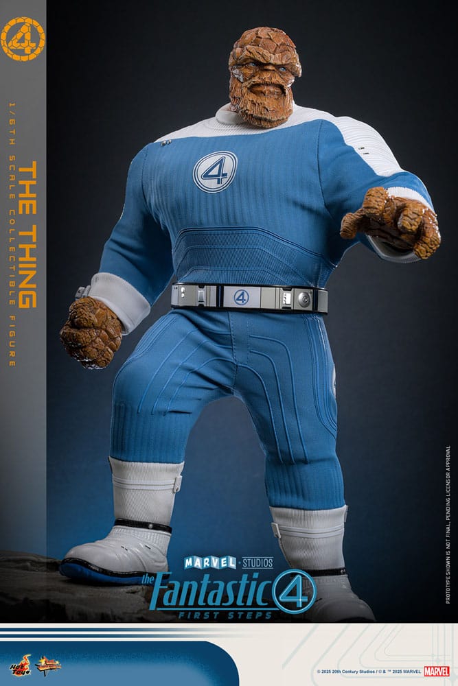 The Fantastic Four: First Steps Action Figure 1/6 La Cosa 31 cm Hot Toys