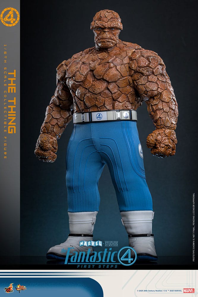 The Fantastic Four: First Steps Action Figure 1/6 La Cosa 31 cm Hot Toys