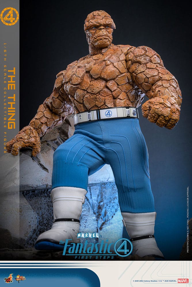 The Fantastic Four: First Steps Action Figure 1/6 La Cosa 31 cm Hot Toys