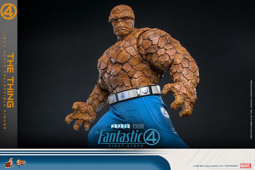 The Fantastic Four: First Steps Action Figure 1/6 La Cosa 31 cm Hot Toys