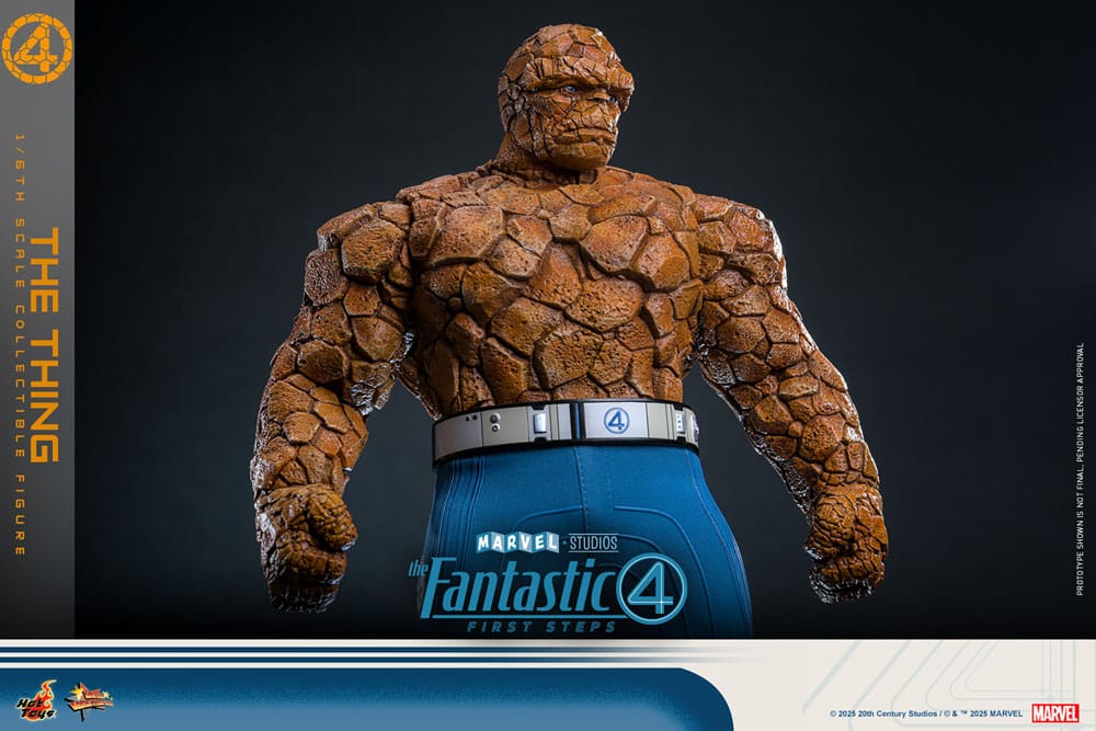 The Fantastic Four: First Steps Action Figure 1/6 La Cosa 31 cm Hot Toys