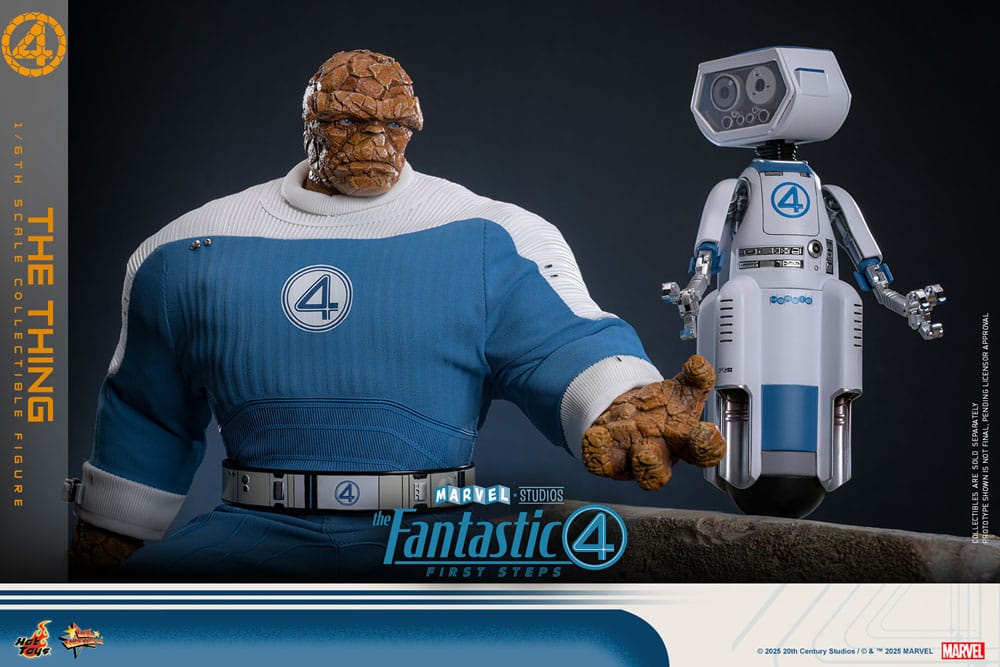 The Fantastic Four: First Steps Action Figure 1/6 La Cosa 31 cm Hot Toys