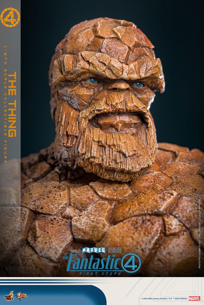 The Fantastic Four: First Steps Action Figure 1/6 La Cosa 31 cm Hot Toys