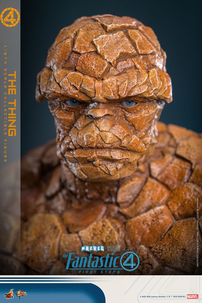 The Fantastic Four: First Steps Action Figure 1/6 La Cosa 31 cm Hot Toys