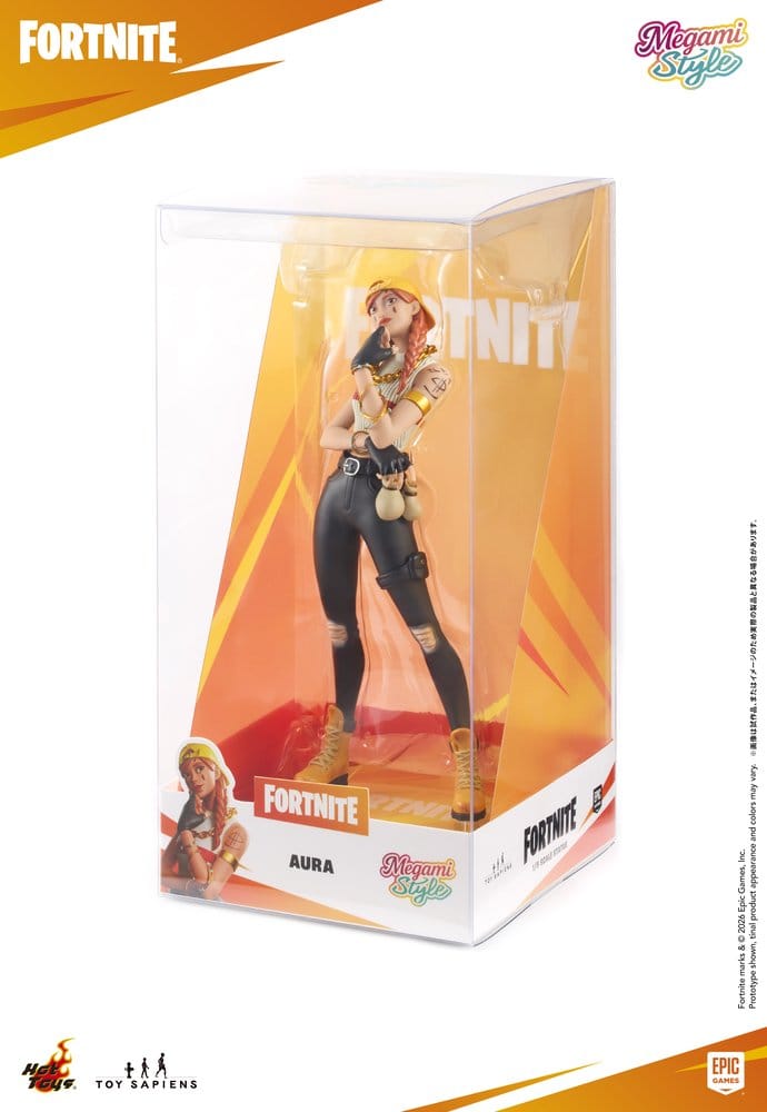 Statuetta in PVC Fortnite Aura Megami Style scala 1/9 da 22 cm Hot Toys