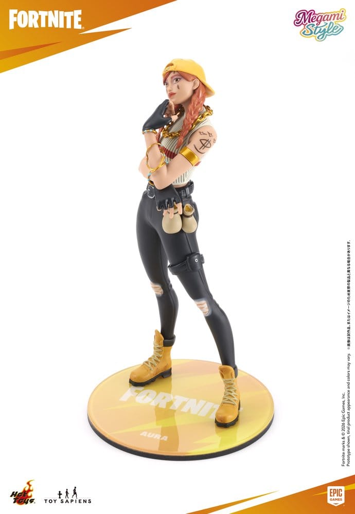Statuetta in PVC Fortnite Aura Megami Style scala 1/9 da 22 cm Hot Toys