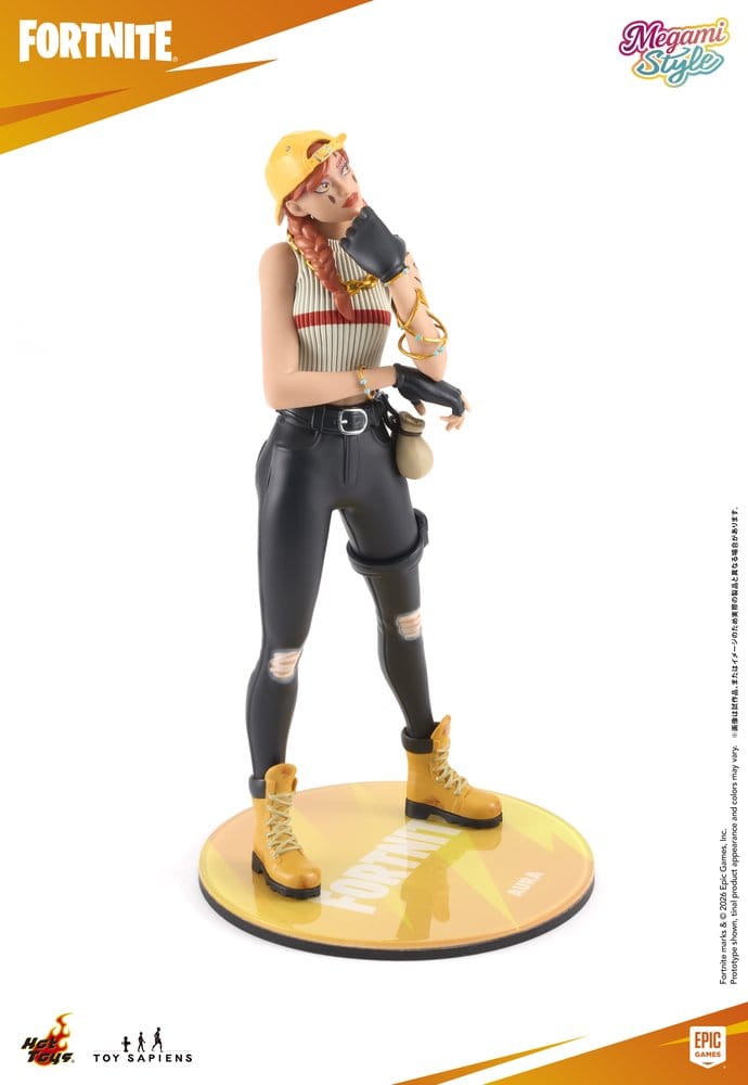 Statuetta in PVC Fortnite Aura Megami Style scala 1/9 da 22 cm Hot Toys