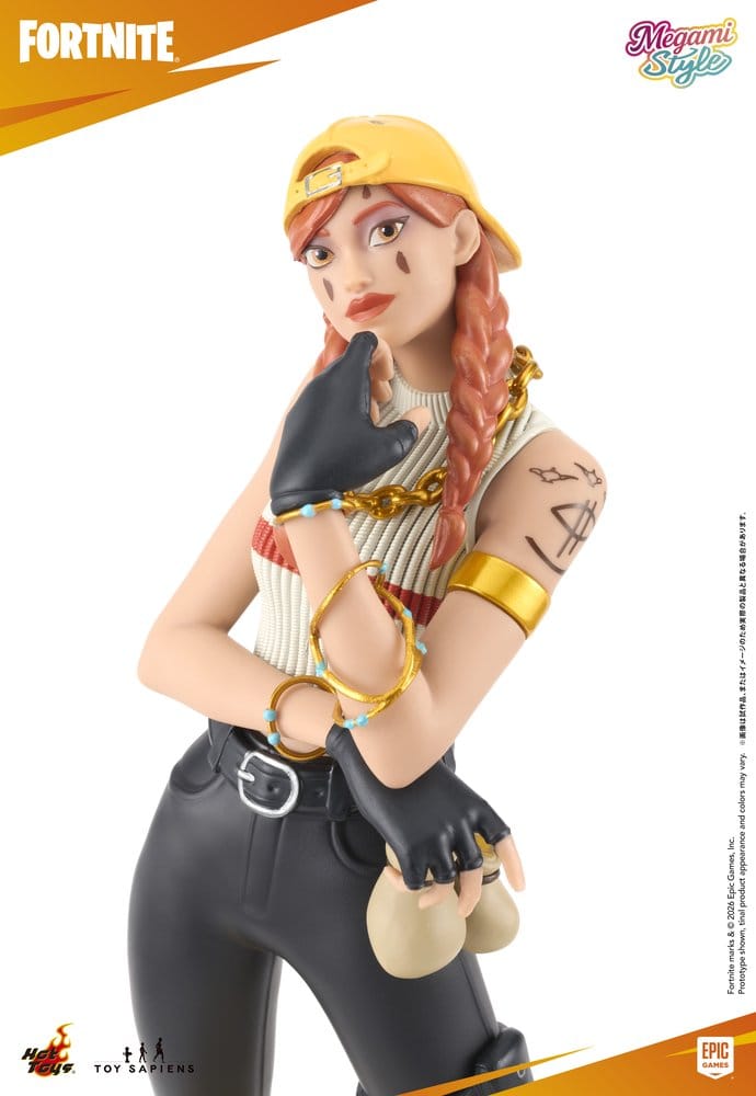 Statuetta in PVC Fortnite Aura Megami Style scala 1/9 da 22 cm Hot Toys