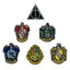 Toppe ricamate Harry Potter Stemmi delle Case, confezione da 6 - Cinereplicas