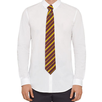 Harry Potter Cravatta Grifondoro con Spilla – Deluxe Box