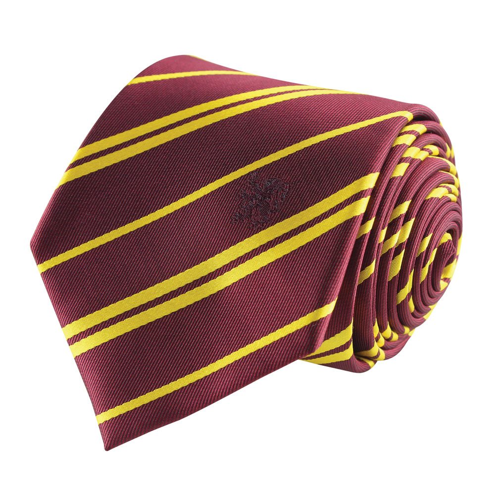 Harry Potter Cravatta Grifondoro con Spilla – Deluxe Box