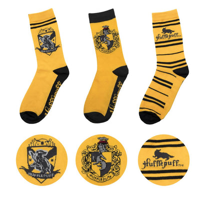Harry Potter Calzini 3 Paia Hufflepuff - Cinereplicas