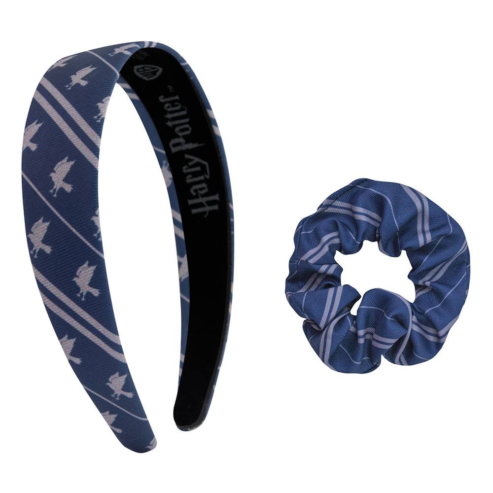 Harry Potter Accessori per Capelli Classici Set 2 Pezzi Ravenclaw - Cerchietto e Scrunchy