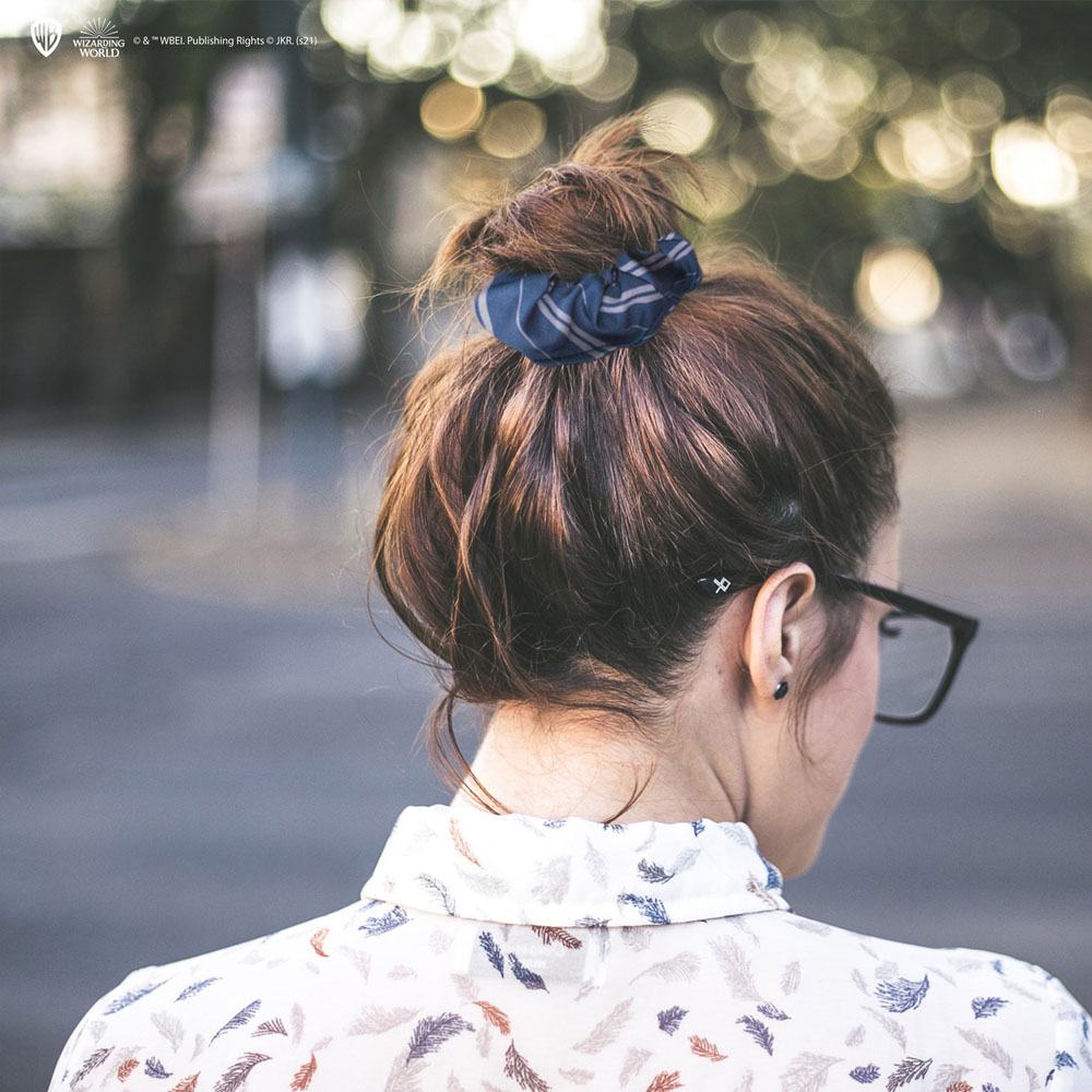 Harry Potter Accessori per Capelli Classici Set 2 Pezzi Ravenclaw - Cerchietto e Scrunchy