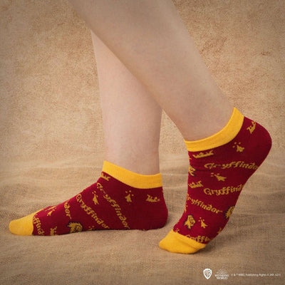 Calzini alla caviglia Harry Potter Grifondoro, 3 paia - Cinereplicas