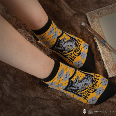 Harry Potter Calzini Cavigliera 3 Paia Hufflepuff - Cinereplicas