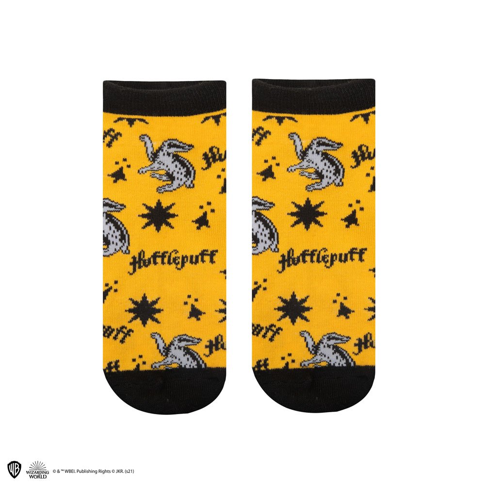 Harry Potter Calzini Cavigliera 3 Paia Hufflepuff - Cinereplicas