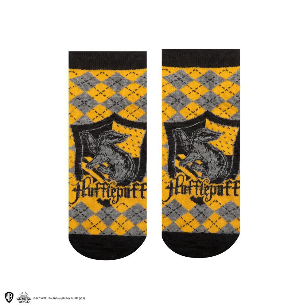 Harry Potter Calzini Cavigliera 3 Paia Hufflepuff - Cinereplicas